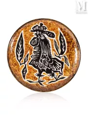 Jean LURCAT (1892 - 1966) &amp; SANT-VICENS-"Coq"-img1