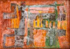 Suzanne JEAN (Active au XXe siècle)-Le pont transbordeur, 1955-img1