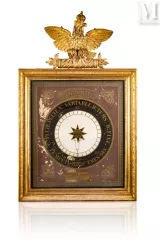 BAROMÈTRE À l’AIGLE IMPÉRIALE PAR CHEVALLIER, INGÉNIEUR-OPTICIEN DE JÉRÔME BONAPARTE--img1