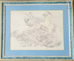 Gustave Adolphe MOSSA (1883-1971), d'après-La Rascasse-img1