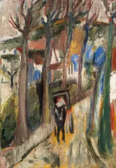 Bram VAN VELDE (1895-1981)-La charette, circa 1924-1930-img1