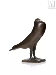 Charles ARTUS (1897-1978)-"Pigeon boulant"-img1