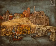 Felix VARLAMICHIVILI dit VARLA (Kutaisi 1903 - Paris 1986)-Portugal-img1