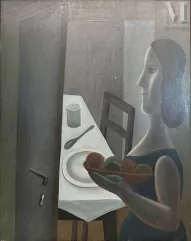 Camille CLAUS (1920-2005)-Portrait de Pénélope-img1