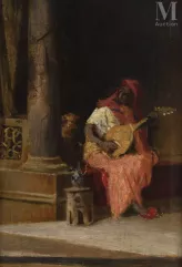 Ludwig DEUTSCH (1855 - 1935)-Le joueur de Oud-img1