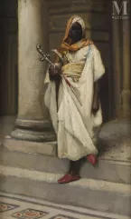 Ludwig DEUTSCH (1855-1935)-Le garde au sabre-img1