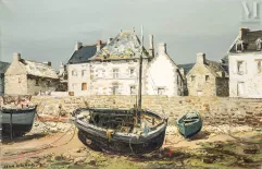 Jean RIGAUD (Bordeaux 1912 - Paris 1999)-Ile de Sein, 1963-img1