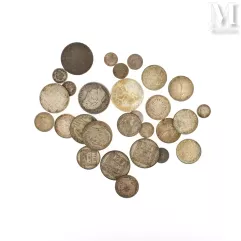 Lot de pièces en argent divers--img1