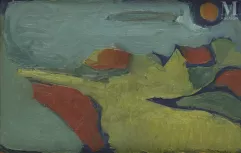 Fikret MOUALLA (Turquie, 1903 - 1967)-Paysage, 1945-img1