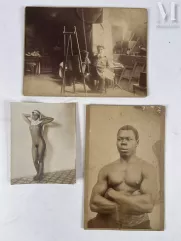 Nus, peintres et divers-Photographies et reproductions XIX &amp; XXe-img1