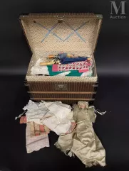 Coffre de voyage de poupée de mode--img1