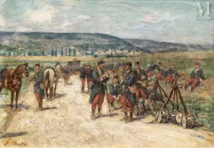 Emile CHEPPER (1876 - 1944)-Grande Halte Infanterie, 1914-img1