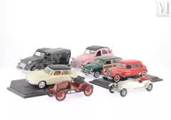 Lot de 8 véhicules miniatures divers--img1