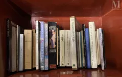 MANNETTE à thématique bibliophilie comprenant :--img1