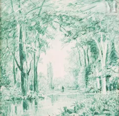 Camille PISSARRO (Saint Thomas 1830- Paris 1903)-Paysage-img1