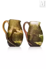 François Théodore LEGRAS (1839 - 1916)-"Paysages lacustres"-img1