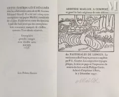 MAILLOL (Aristide) &amp; LONGUS.--img1