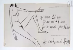 BUFFET (Bernard) &amp; SAGAN (Françoise).--img1