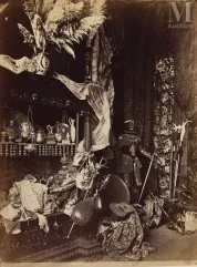 **Geïdentificeerde auteur-Atelier van de schilder Mariano Fortuny y Marsal (1838-1874), Rome, ca. 1870-img1
