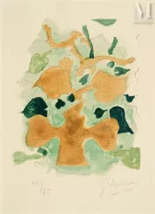 Georges Braque (1882-1963)-La Forêt (Lettera amorosa), 1963-img1