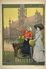 -Exposition De Bruxelles 1910 Chemins de Fer Du Nord-img1
