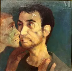 Michel CIRY (La Baule 1919- Varangéville 2018)-Baiser de Judas-img1