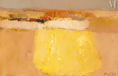 Roger MUHL (Strasbourg 1929 - Mougins 2008)-Les champs, 1960-img1