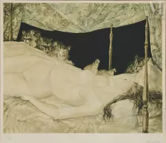 Léonard Tsuguharu Foujita (1886-1968)-Le rêve, 1947-img1