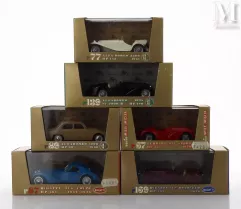 BRUMM (Italie)-Ensemble de 6 véhicules de sport italiens-img1