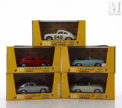 BRUMM (Italie)-Ensemble de 5 véhicules "Porsche"-img1