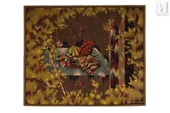 Jean PICART LE DOUX (1902-1982) &amp; Atelier Marie Berthaud à Aubusson-"Le Trident de Neptune"-img1