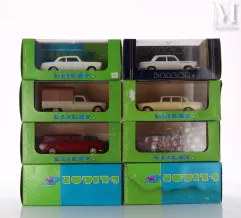 ELIGOR-Ensemble de 8 véhicules divers-img1