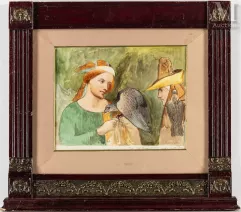 Gustave-Adolphe MOSSA (1883-1971)-Le Triomphe de la Mort, Campo Santo, Pise-img1