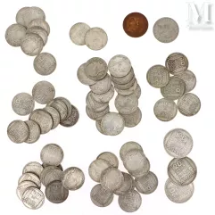 Lot de pièces en argent--img1