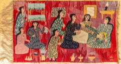 Très original et curieux Kilim (Égypte ou Syrie)--img1