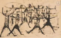 Magdalena RADULESCU (Râmnicu Vâlcea 1902 – Paris 1983)-Pas de danse-img1