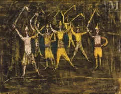 Magdalena RADULESCU (Râmnicu Vâlcea 1902 – Paris 1983)-Derviches tourneurs-img1