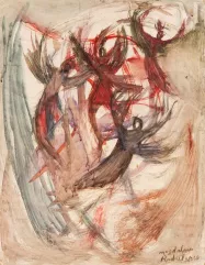 Magdalena RADULESCU (Râmnicu Vâlcea 1902 – Paris 1983)-L’envol-img1