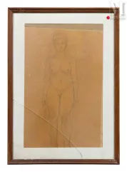 ECOLE FRANCAISE XXe-Nu féminin-img1