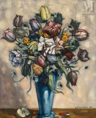 Ⓟ ANDRÉ MAIRE (1898-1984)-Bouquet de fleurs, 1968-img1