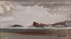 Annette FAIVE FONTANAROSA (1911-1988)-La baie et le Rocher de la Ciotat-img1