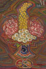 Suzanne TOURTE (Cormontreuil 1904 - Argenteuil 1979)-Bouquet-img1