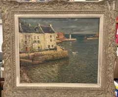 Jean RIGAUD (1912-1999)-Sauzon , Belle ile-img1