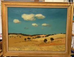 Jean RIGAUD (1912-1999)-Paysage de Castille-img1