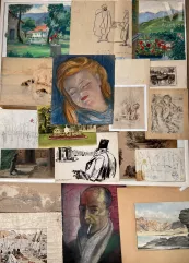 Ensemble de 20 dessins--img1