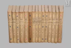 Marcel PROUST (1871-1922) Collection de quinze volumes-"A la gerbe"-img1