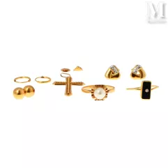 Lot de bijoux et débris--img1