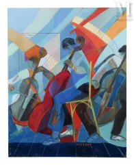 Jacqueline VERDET (1931-2023)-La musique-img1