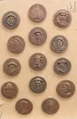 [CHAMONIX - MONT BLANC]-Médailles du 100ème anniversaire de l'ascension du Petit Dru-img1