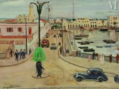 Henry CHEVALIER (Poitiers 1886 - Alger 1945)-L’Amirauté d’Alger, 1935-img1